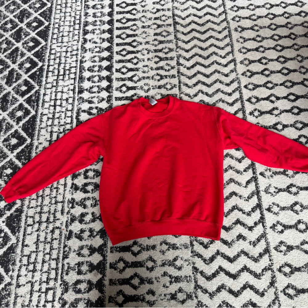 Gildan Bright Red Sweatshirt